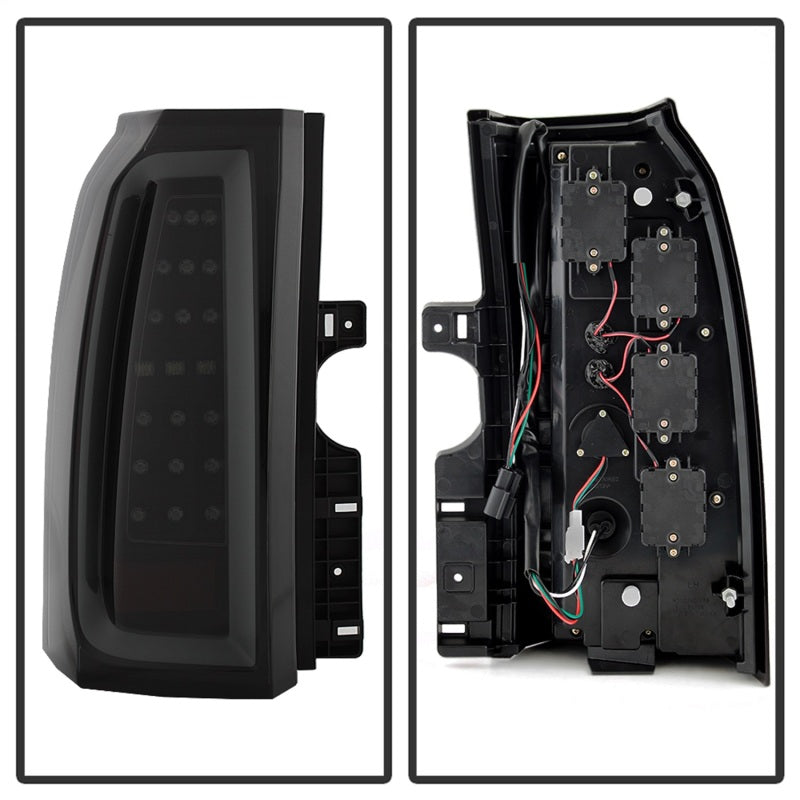 Spyder Chevy Tahoe / Suburban 15-17 LED Tail Lights - Black Smoke (ALT-YD-CTA15-LED-BSM) 5085078