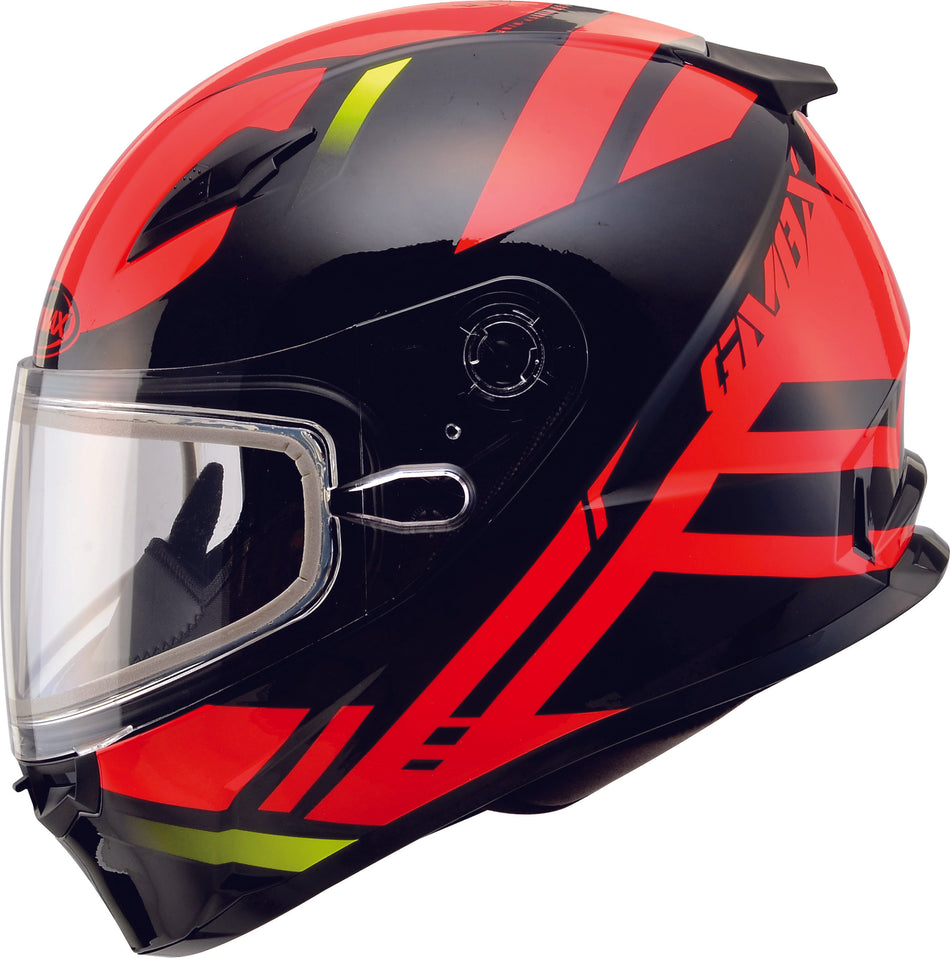 GMAX Youth Gm-49y Berg Snow Helmet Black/Red Yl G2499042 TC-1
