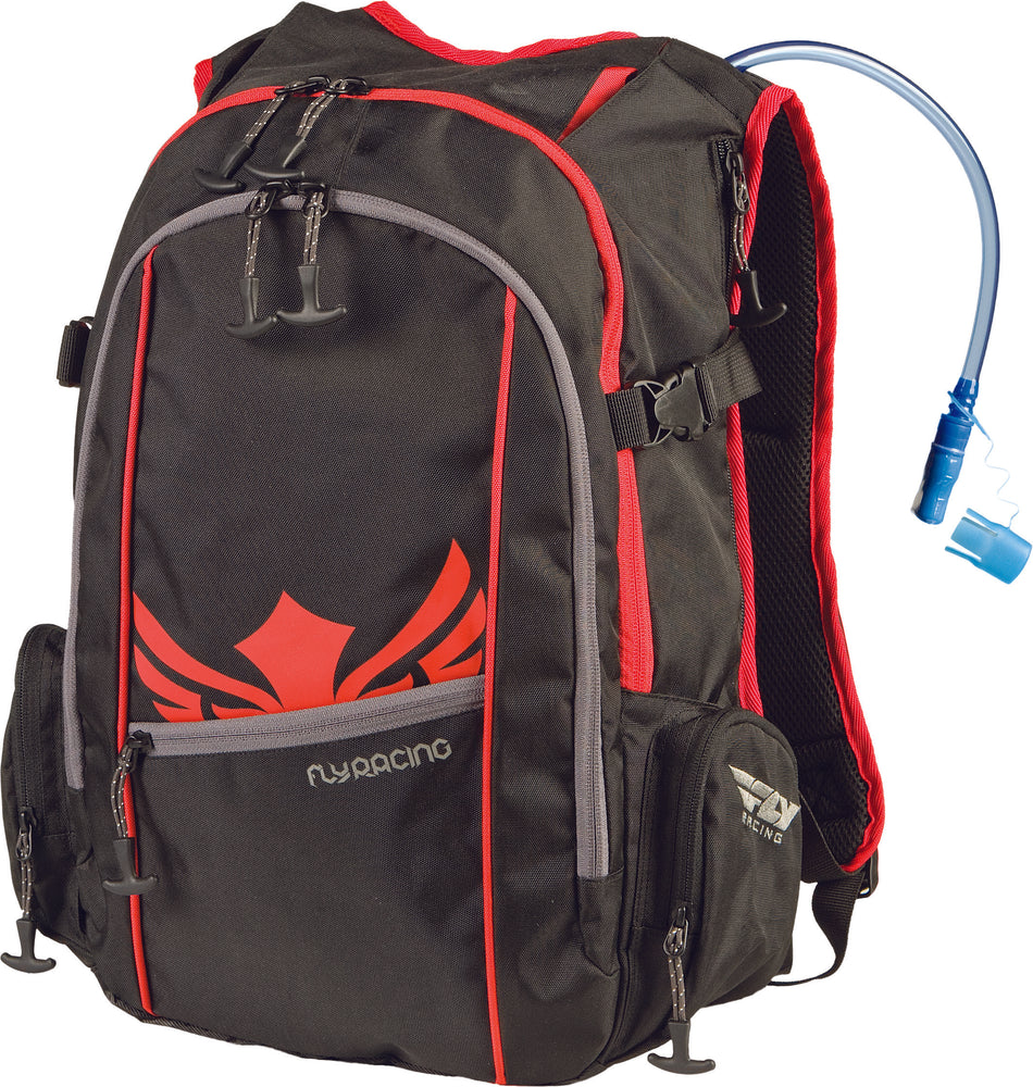 FLY RACING Back Country Backpack Black/Red 28-5128