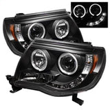 Spyder Toyota Tacoma 05-11 Projector Headlights LED Halo LED Black High H1 Low H1 PRO-YD-TT05-HL-BK 5011916