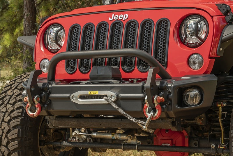 Rugged Ridge Arcus Front Bumper Set W/ Overrider 2018 Jeep Wrangler JK 11549.13