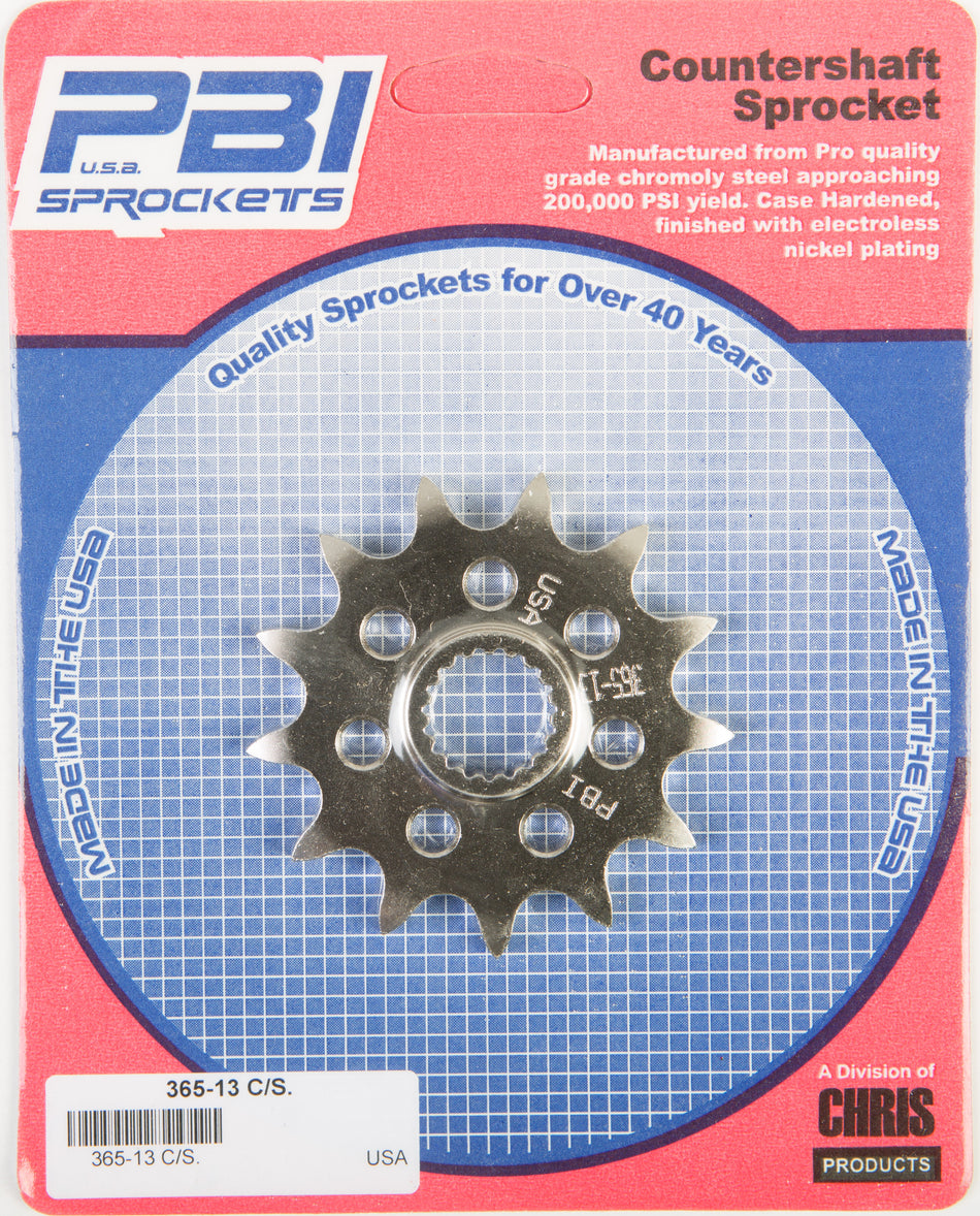 PBIFront Cs Sprocket Steel 13t-520 Hon365-13