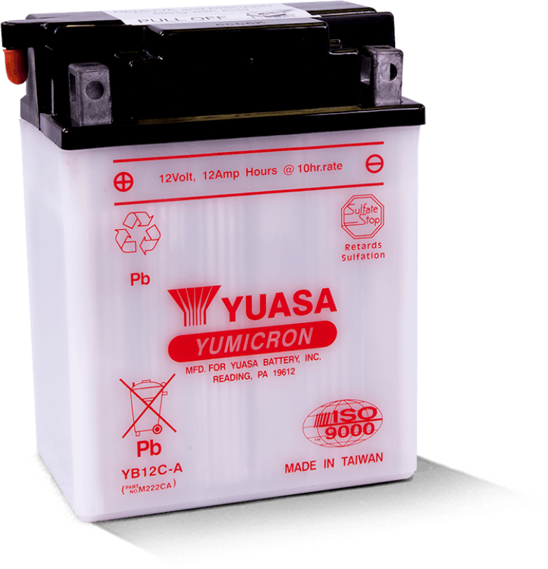 Yuasa YB12C-A Yumicron 12 Volt Battery