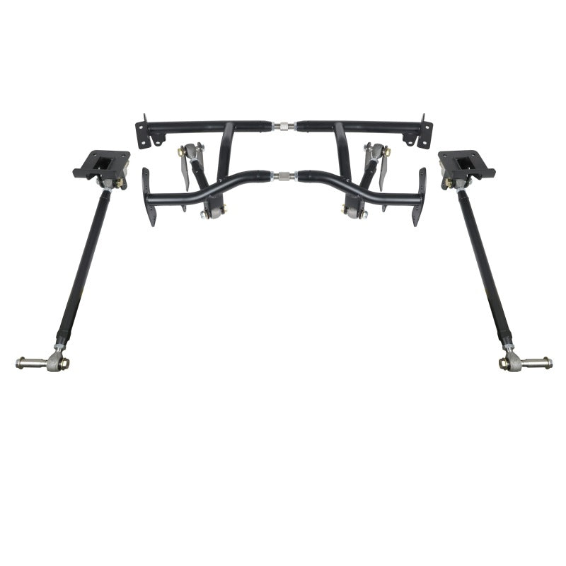 Ridetech 70-81 GM F-Body Bolt-On 4-Link with Double Adj. Bars, R-Joints, Cradle, and Other Hardware 11177187