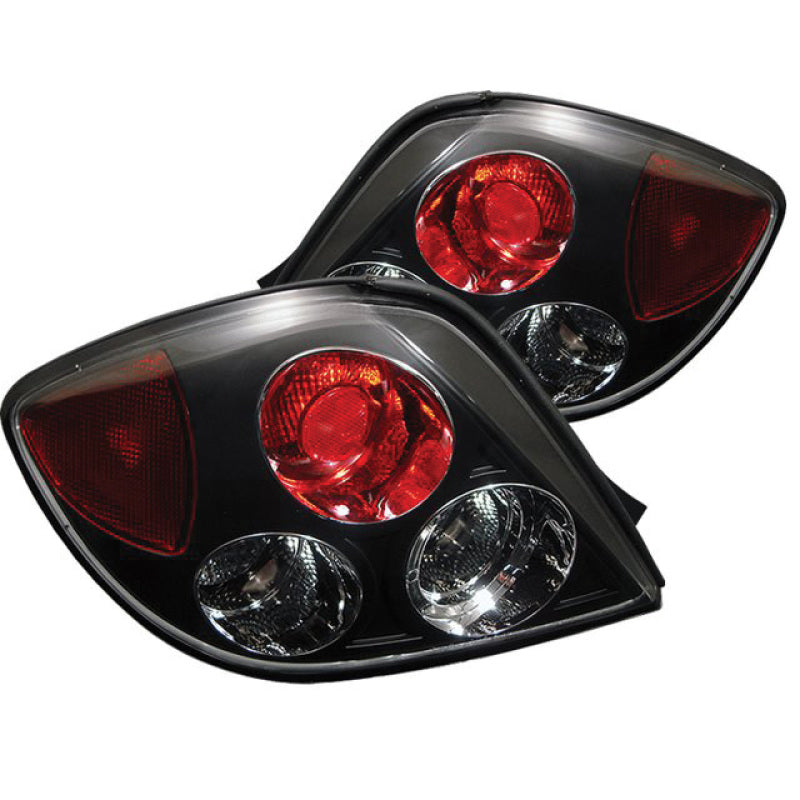 Spyder Hyundai Tiburon 03-05 Euro Style Tail Lights Black ALT-YD-HYT03-BK 5005434