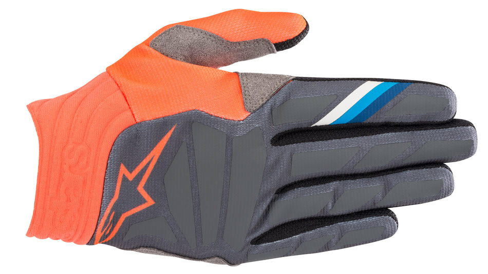 ALPINESTARS Aviator Gloves Anthracite/Orange Xl 3560319-1444-XL