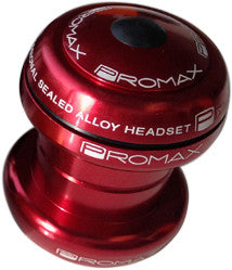 PROMAX Pi-1 Alloy 45x45 Threadless Headset Red 1" HD3510