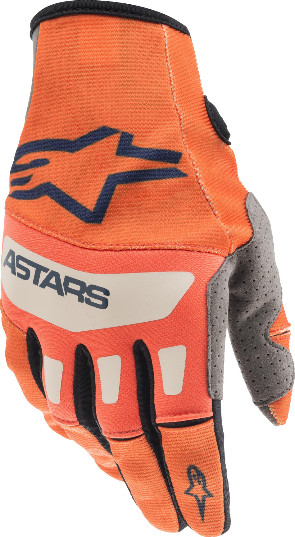 ALPINESTARS Techstar Gloves Orange/Dark Blue/Off White 2x 3561021-472-2XL