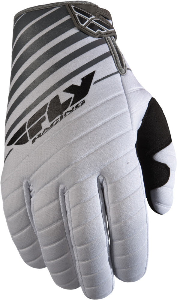 FLY RACING 907 Mx Gloves White/Grey Sz 6 365-61406