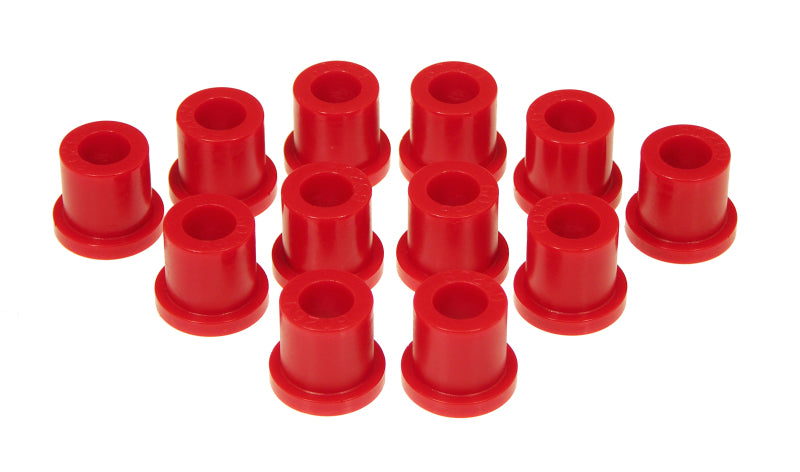 Prothane 79-83 Toyota Truck 2/4wd Rear Spring & Shackle Bushings - Red 18-1001