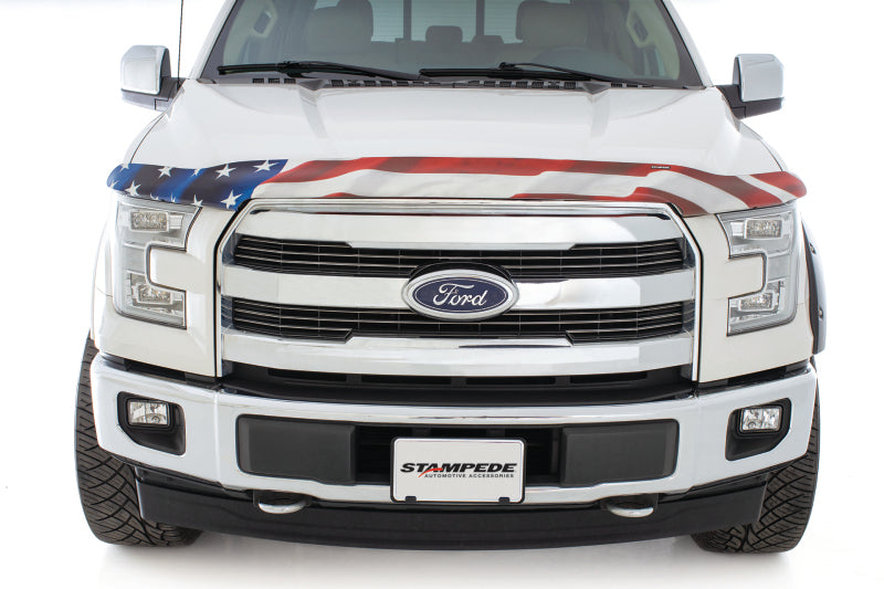 Stampede 2011-2016 Ford F-250 Super Duty Vigilante Premium Hood Protector - Flag 2150-41