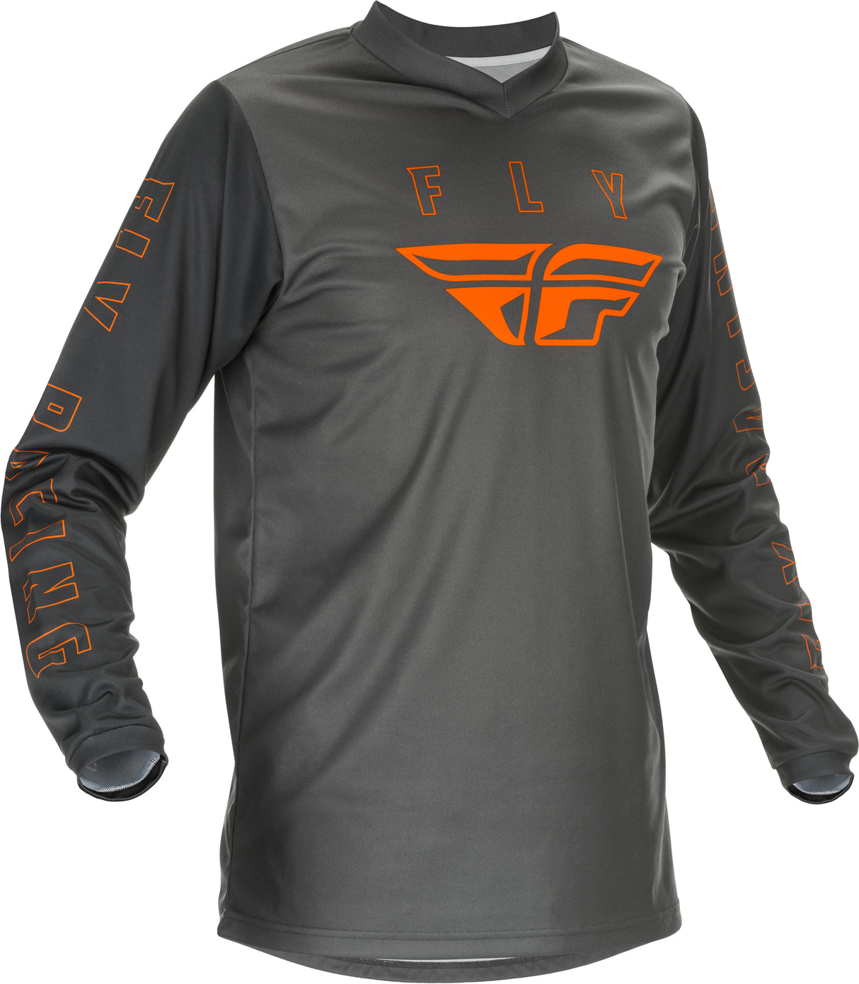 FLY RACING F-16 Jersey Grey/Orange Lg 374-926L