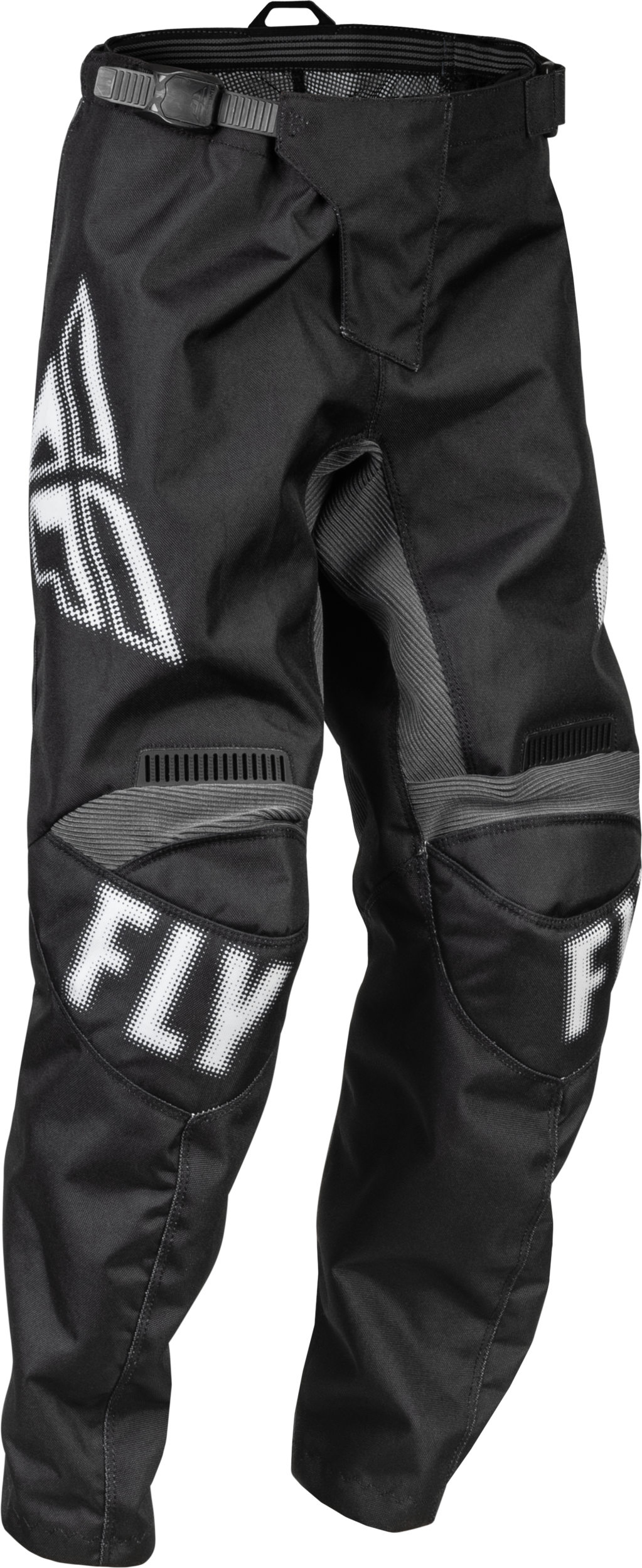 FLY RACING Youth F-16 Pants Black/White Sz 18 376-23218