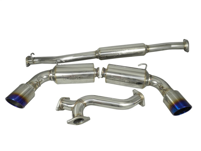 Injen 13-20 Subaru BRZ/Toyota 86 2.0L 4cyl SS CB Exhaust w/ Dual Injen Embossed Muffler SES1230TT