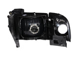 ANZO 1994-2001 Dodge Ram Crystal Headlights Black 111067