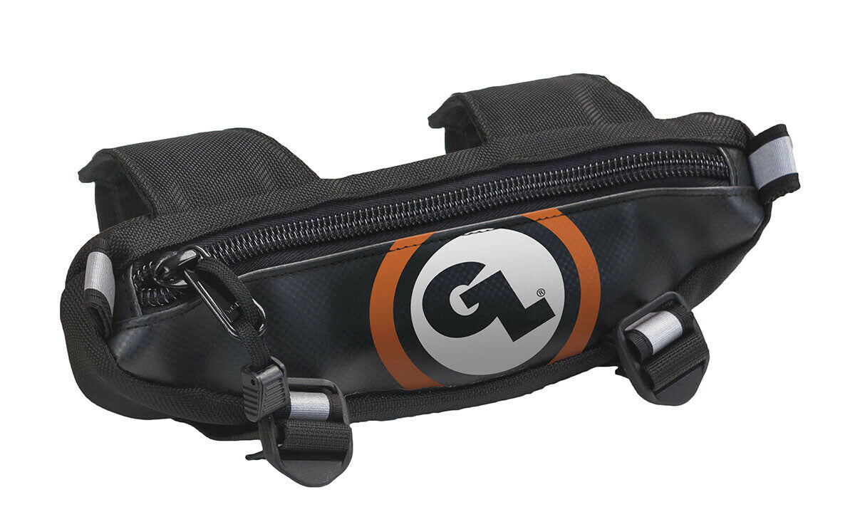 GIANT LOOP Zigzag Handlebar Bag Black/Orange ZHB23-B