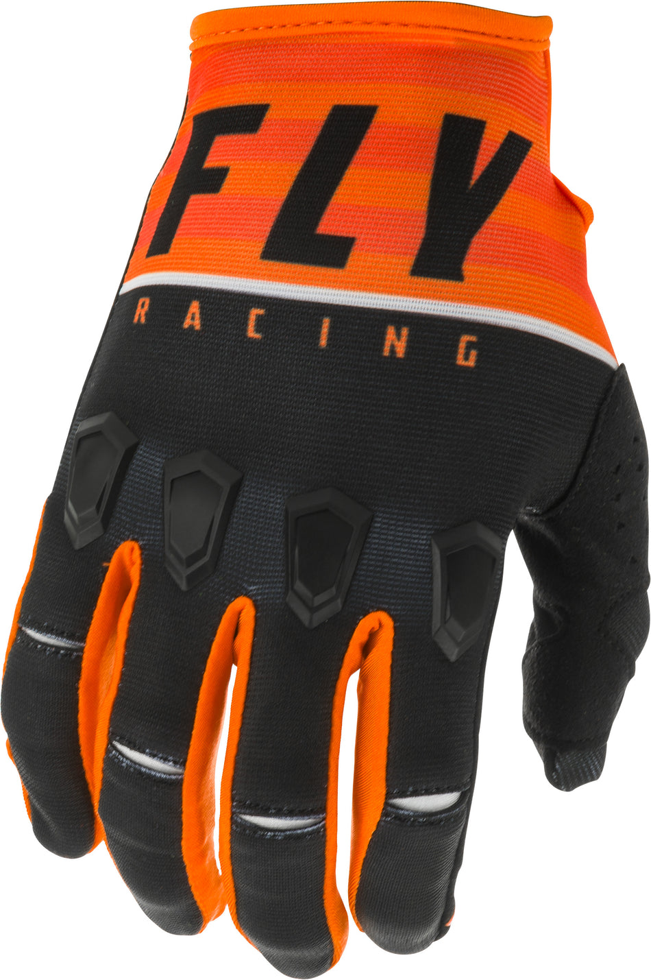 FLY RACING Kinetic K120 Gloves Orange/Black/White Sz 04 373-41704