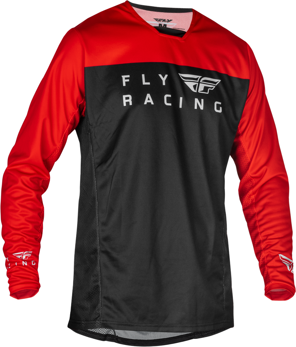 FLY RACING Youth Radium Jersey Red/Black/Grey Ym 376-053YM