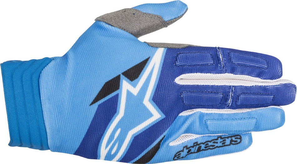 ALPINESTARS Aviator Gloves Aqua Blue Md 3560318-7111-M