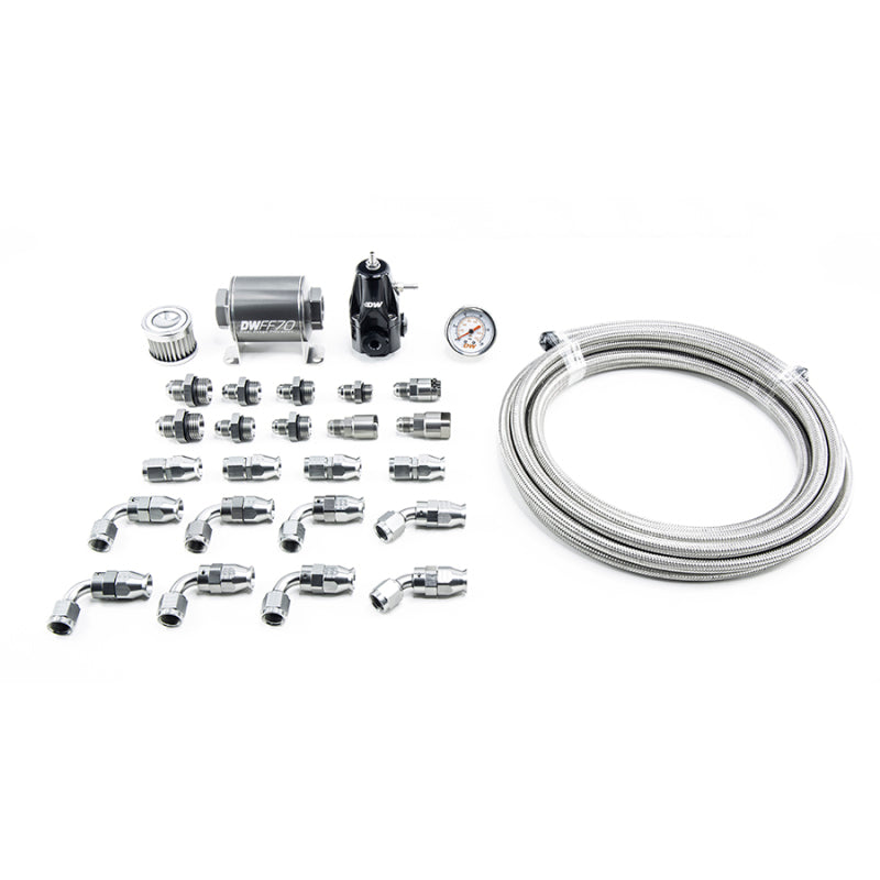 DeatschWerks 10-15 Chevy Camaro X2 Series Pump Module -6AN CPE Plumbing Kit 6-609