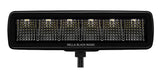 Hella Universal Black Magic 6 L.E.D. Mini Light Bar - Flood Beam LA358176201