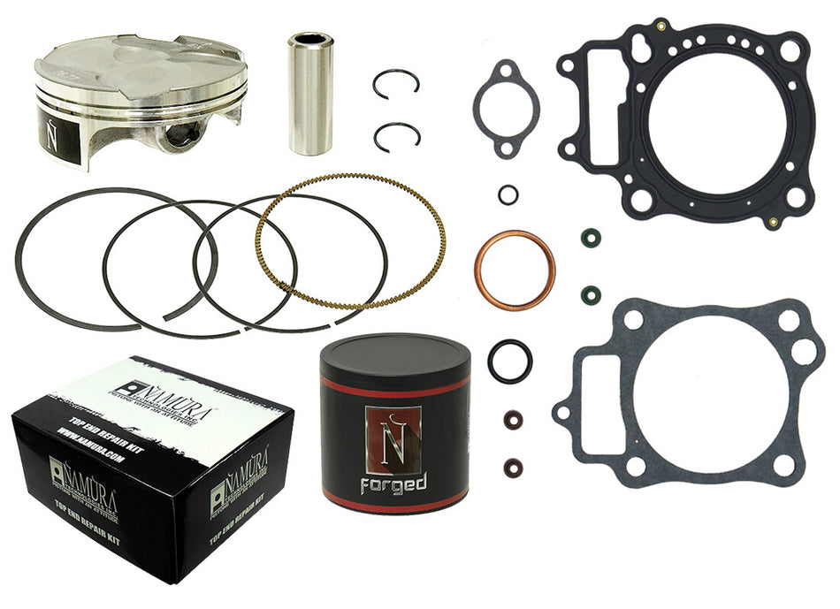 NAMURATop End Kit Forged Nikasil Cyl 76.77/+0.01 11:1 HonFX-10039-BK