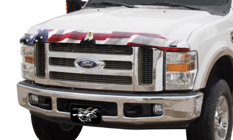 Stampede 2011-2016 Ford F-250 Super Duty Vigilante Premium Hood Protector - Flag 2150-30