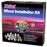 McGard 5 Lug Hex Install Kit w/Locks (Cone Seat Bolt) M14X1.5 / 17mm Hex / 30.5mm Shank L. - Black 67205BK