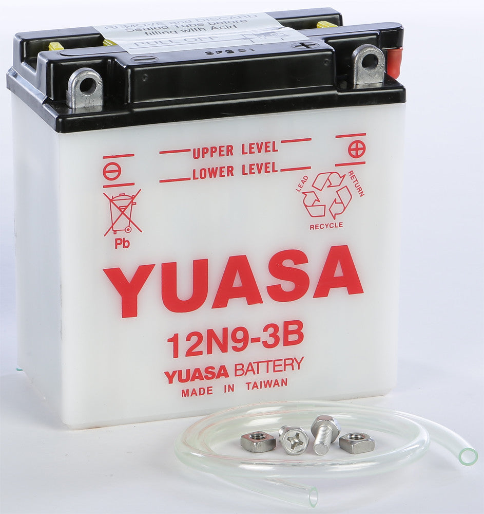 YUASA Battery 12n9-3b Conventional YUAM2293B