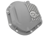 afe Front Differential Cover (Raw; Street Series); Ford Diesel Trucks 94.5-14 V8-7.3/6.0/6.4/6.7L 46-70080