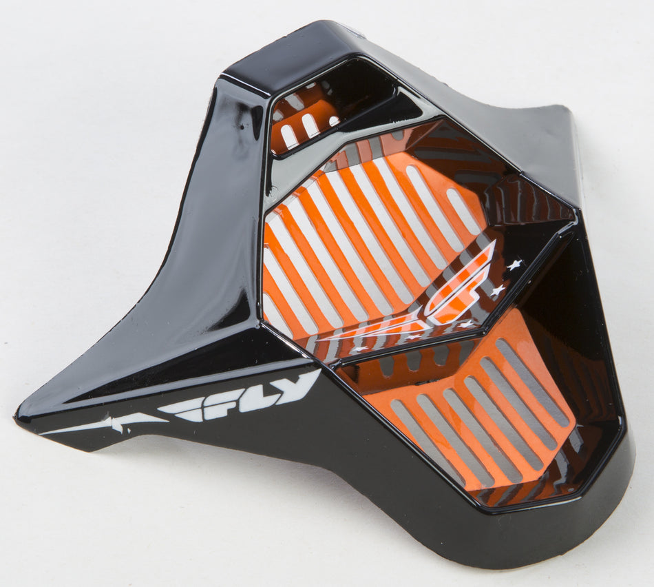 FLY RACING Kinetic Pro Mouthpiece Canard Series Orange/Black 73-3775