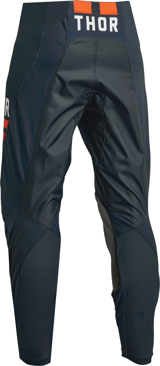 THOR Youth Pulse Combat Pants - Midnight/White/Orange - 22 2903-2251