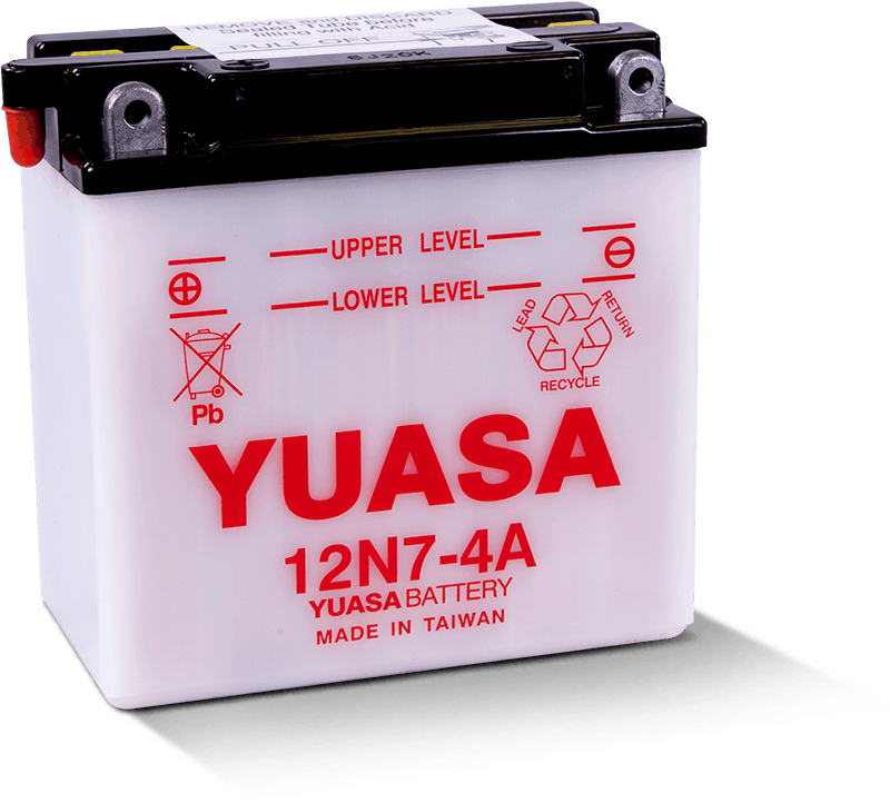 Yuasa 12N7-4A Conventional 12 Volt Battery YUAM2274A