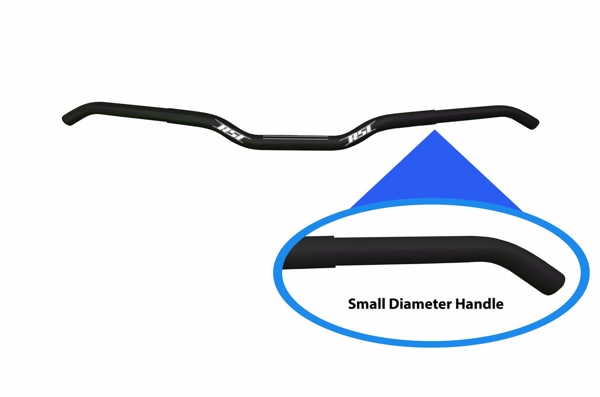 RSI Slim Jim Narrow Handlebar Black T8-10R-N-SJ-BLK