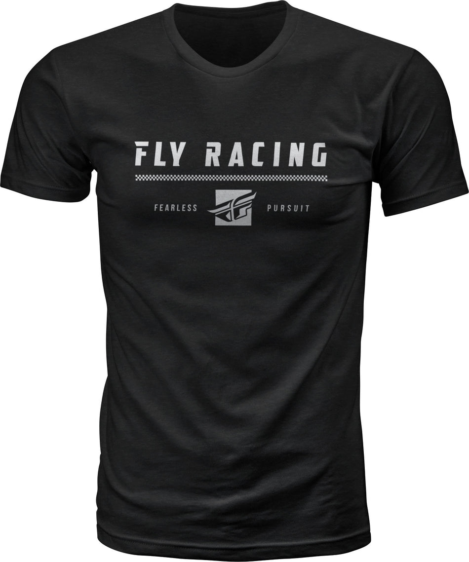 FLY RACING Fly Pursuit Tee Black Md Black Md 352-1150M