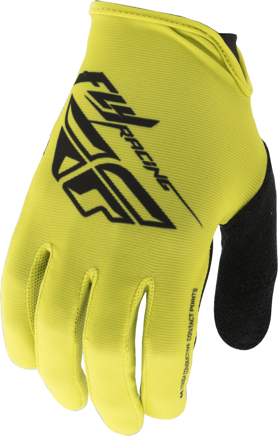 FLY RACING Media Gloves Lime/Black Sz 08 350-09508