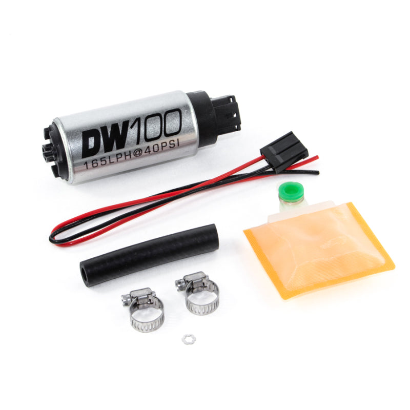 DeatschWerks 165 LPH In-Tank Fuel Pump w/ Universal Install Kit 9-101-1000