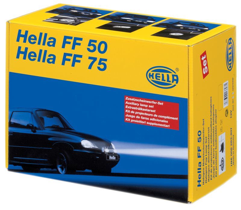 Hella FF75 Series H7 12V/55W Hallogen Fog Lamp Kit LA008284801