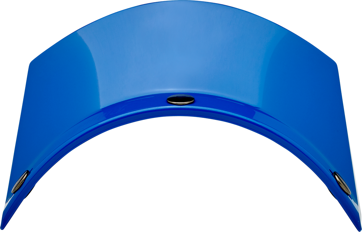 BILTWELL Moto 3-Snap Visor - Blue 2002-564