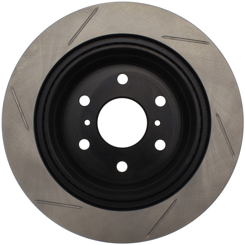 StopTech PowerSlot Chevrolet Avalanche/Silverado/Suburban/Tahoe / GMC Yukon Left Slotted Rear Rotor 126.66065SL