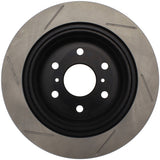 StopTech PowerSlot Chevrolet Avalanche/Silverado/Suburban/Tahoe / GMC Yukon Left Slotted Rear Rotor 126.66065SL