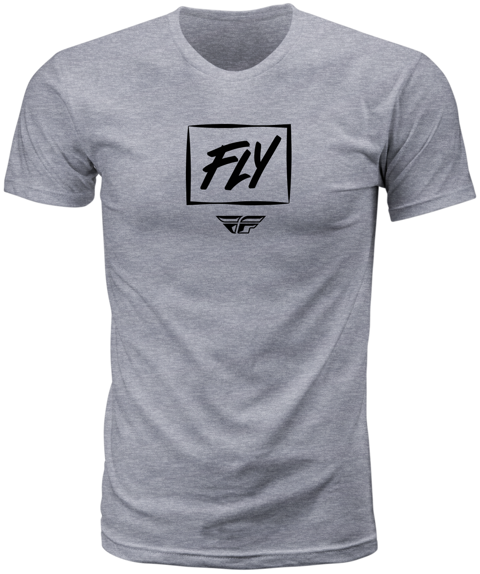 FLY RACING Fly Zoom Tee Grey 2x 352-01462X