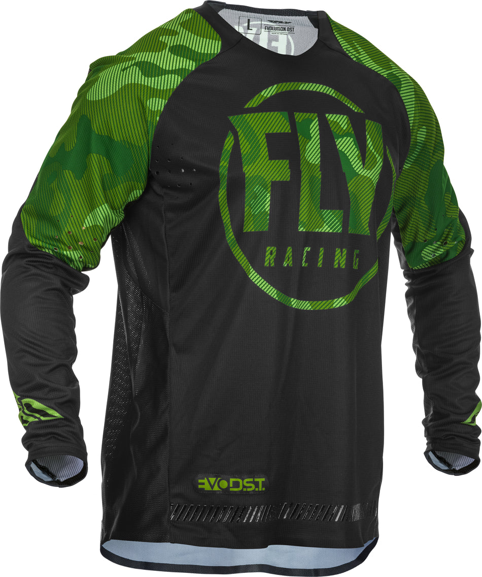 FLY RACING Evolution Dst Jersey Green/Black 2x 373-2242X