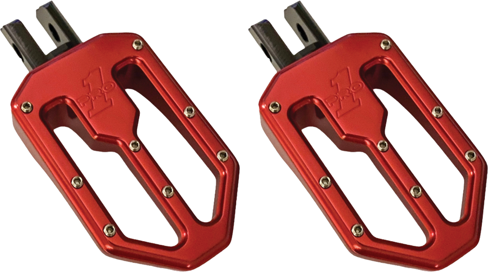 PRO ONE Pro One M8 Peg Moto V2 Red Anodize 500752R
