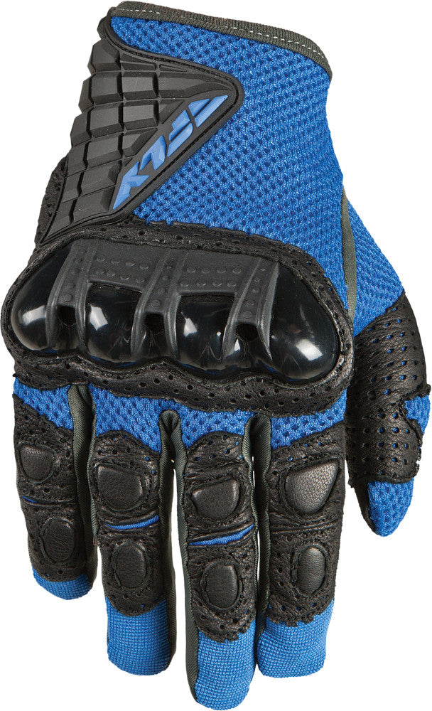 FLY RACING Coolpro Force Gloves Blue/Black 2x #5841 476-4112~6