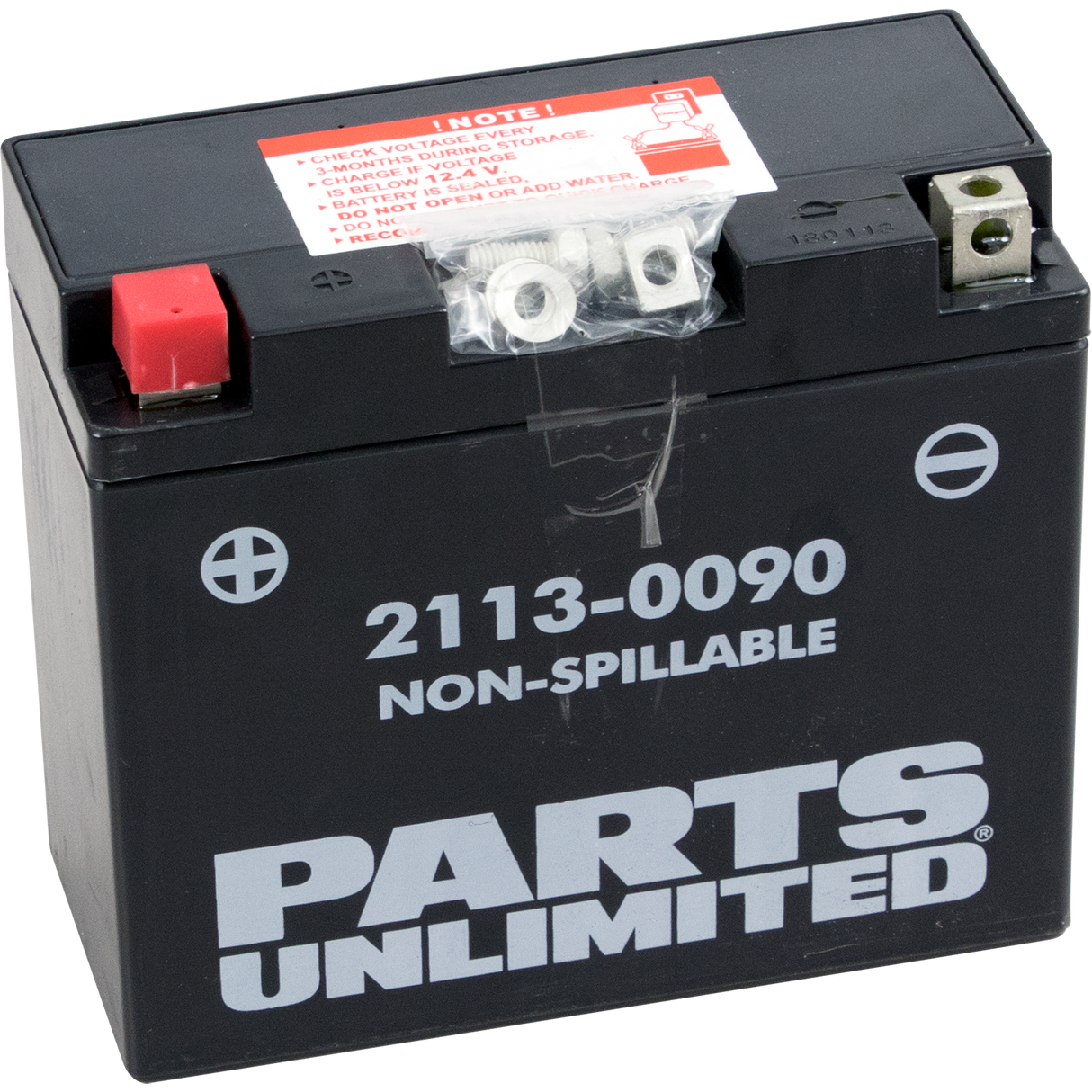 Parts Unlimited Agm Battery - Yt12b4/Yt12b-Bs Ct12b4