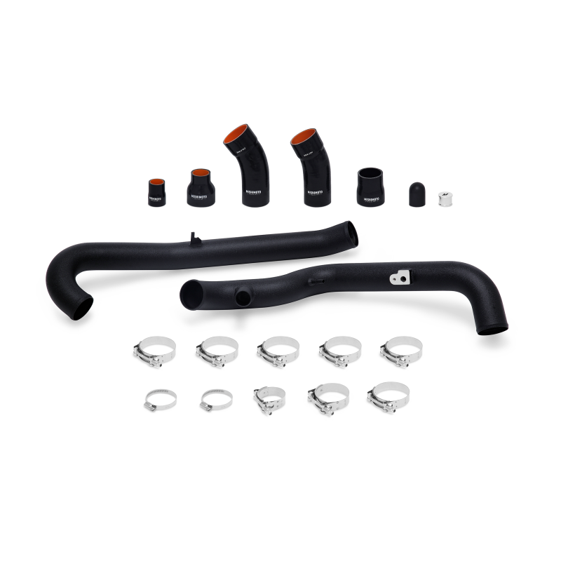 Mishimoto 2014+ Ford Fiesta ST Intercooler Pipe Kit - Wrinkle Black MMICP-FIST-14WBK