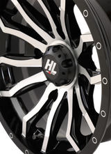 HIGH LIFTER Wheel - HL21 - Front/Rear - Gloss Black w/Machined - 14x7 - 4/137 - 4+3 (+10 mm) 14HL21-1137