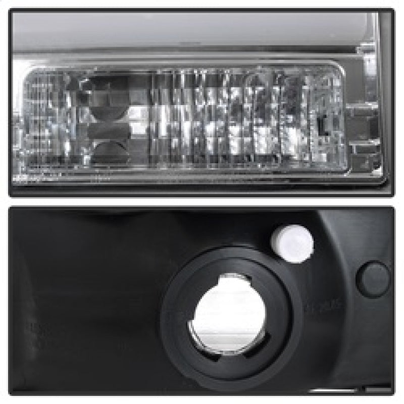 Spyder 99-04 Ford F-250 Super Duty Light Bar Projector Headlights - Chrome (PRO-YD-FF25099V2-LB-C) 5084675