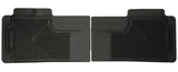 Husky Liners 80-12 Ford F-150/00-05 Ford Excursion Heavy Duty Black 2nd Row Floor Mats 52011